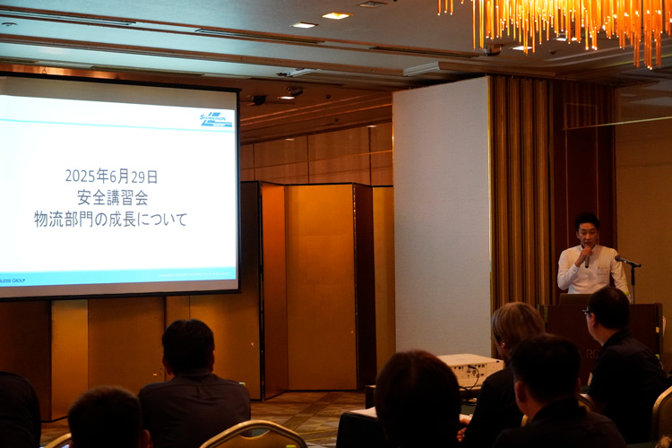 輸送安全講習会の様子