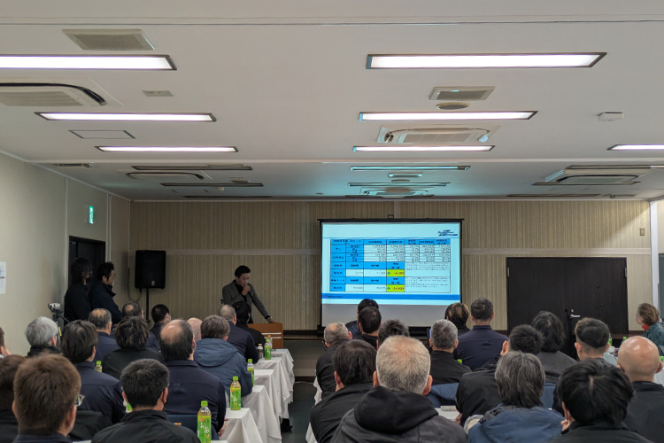 輸送安全講習会の様子